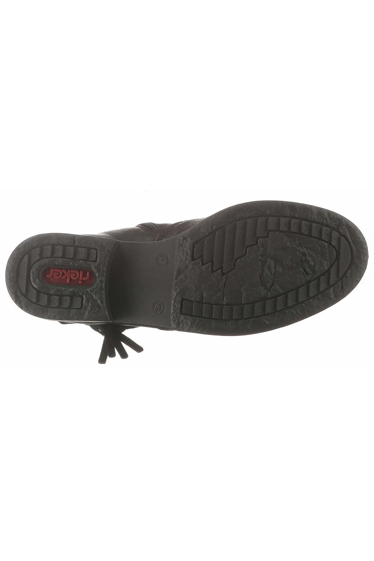 Rieker  Stiefelette - Schwarz - Flacher Absatz