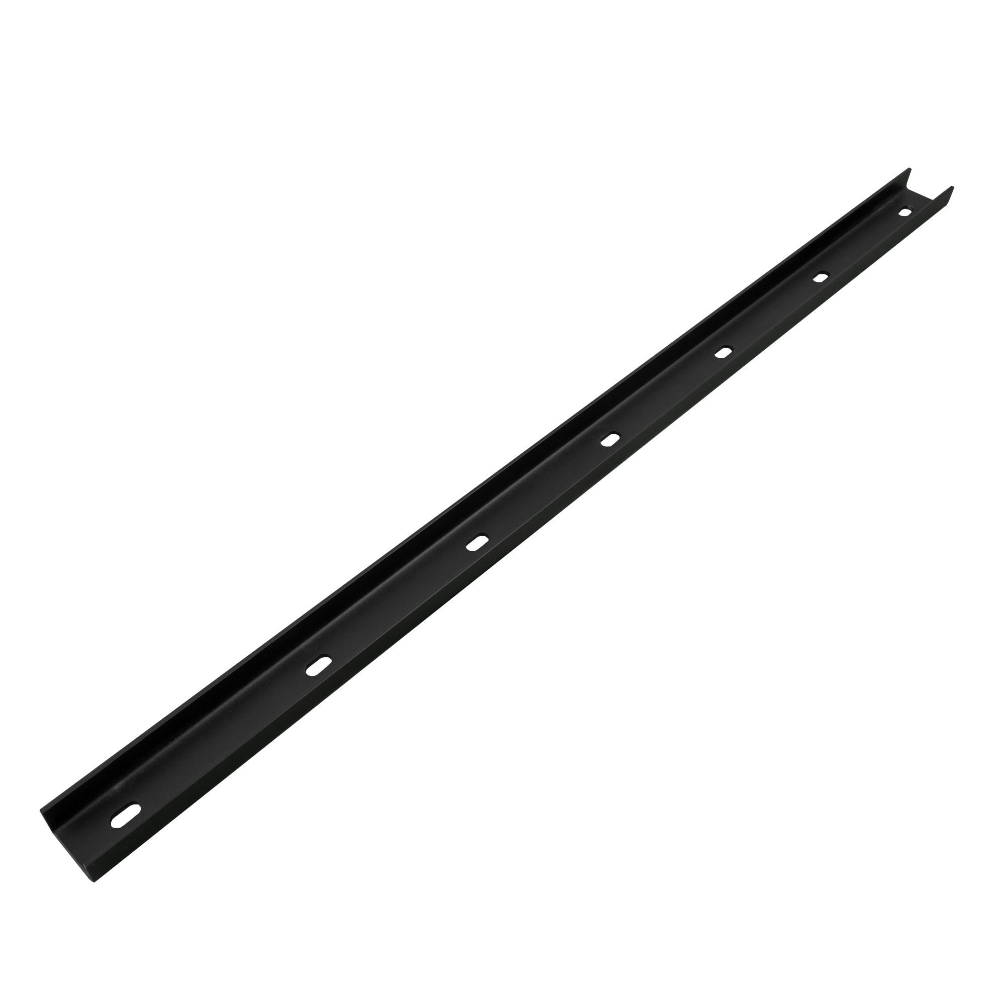 Natural Goods Berlin Möbelleiste Gratleiste U-FORM, (3er Set, 3-St), Unterbau, Versteifung, Verstrebung, Tischplatten, 60cm, Schwarz