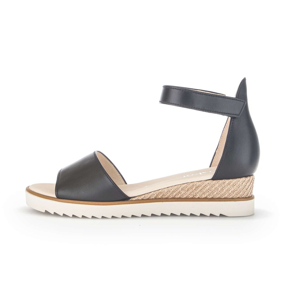 Gabor comfort Keilsandalette schwarz