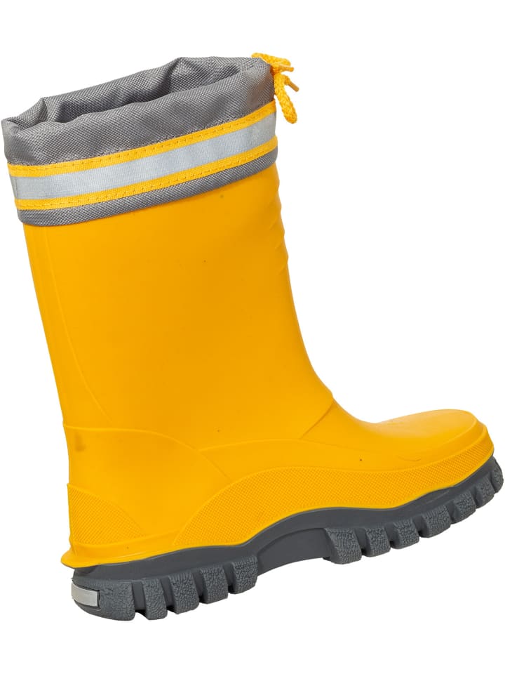 Bockstiegel Kinder-Winterstiefel Arktis gefüttert in gelb/grau günstig kaufen