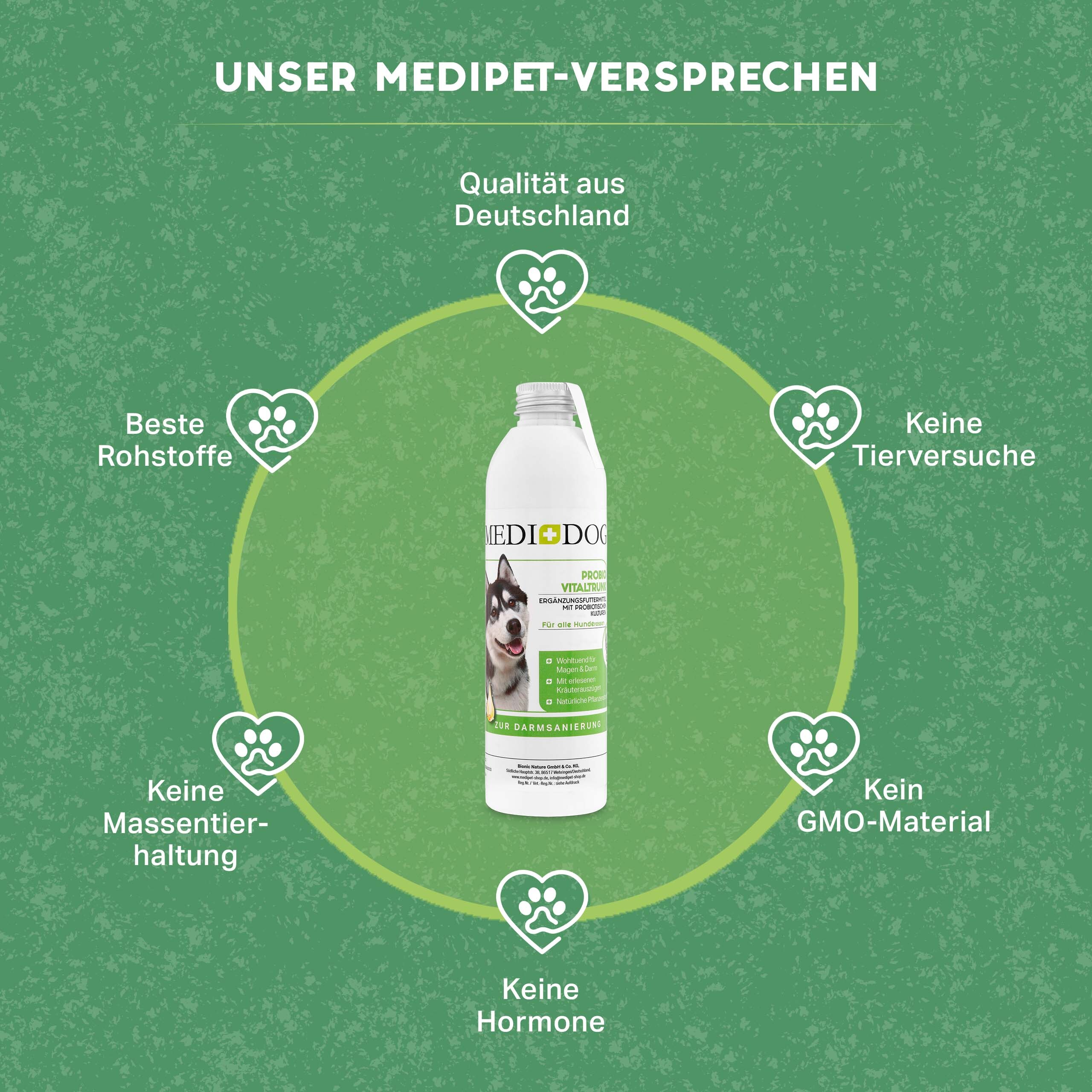 MediDog Ergänzungsfutter & Aufzucht MediDog Probio Vitaldrunk