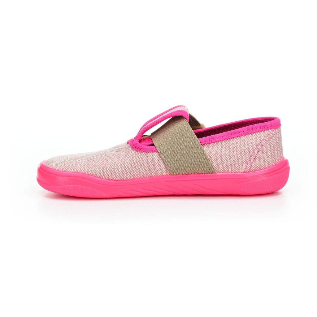 Pegres SBF10F rosa Barfußhausschuhe