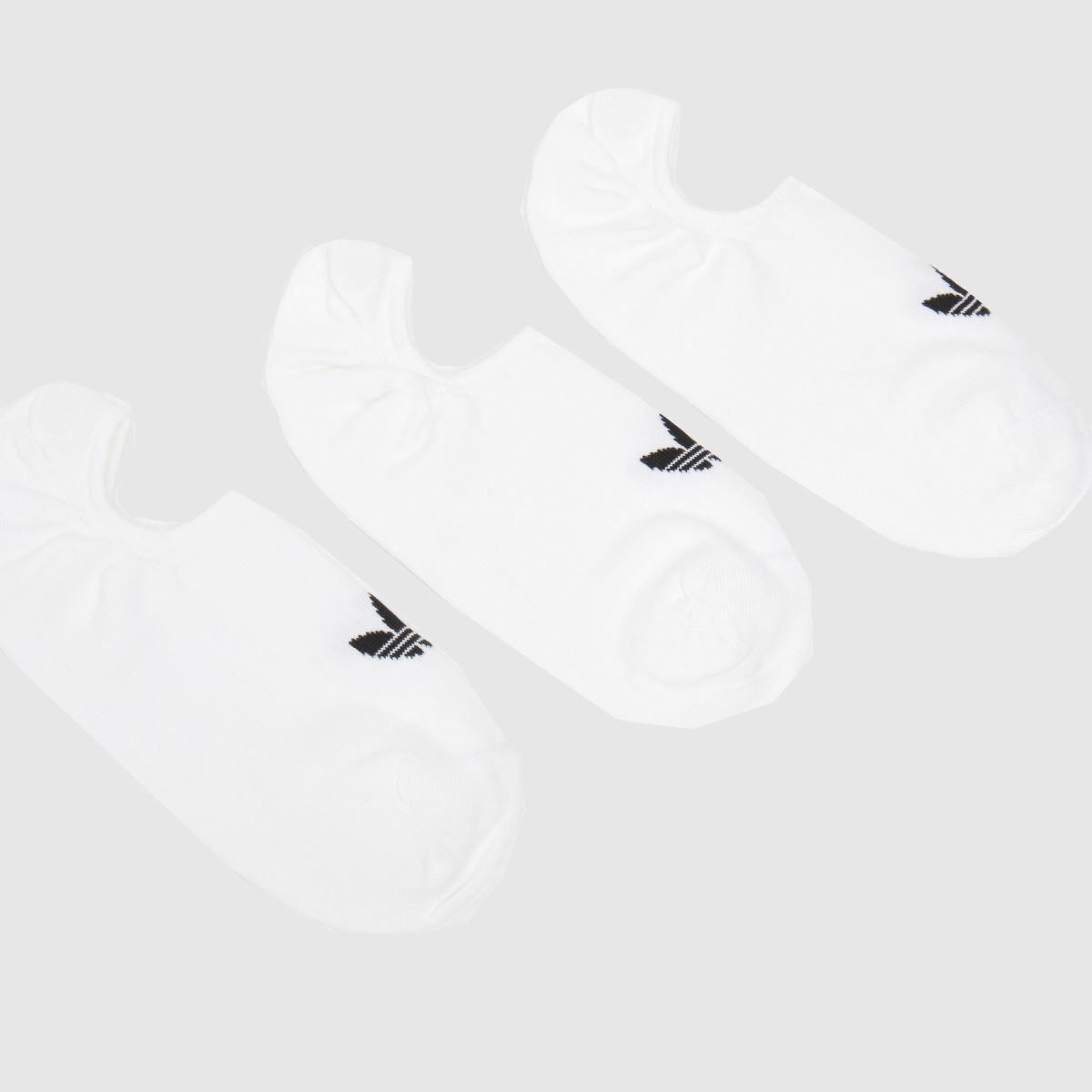 adidas fehér és fekete alacsony szárú zokni 3 darabos