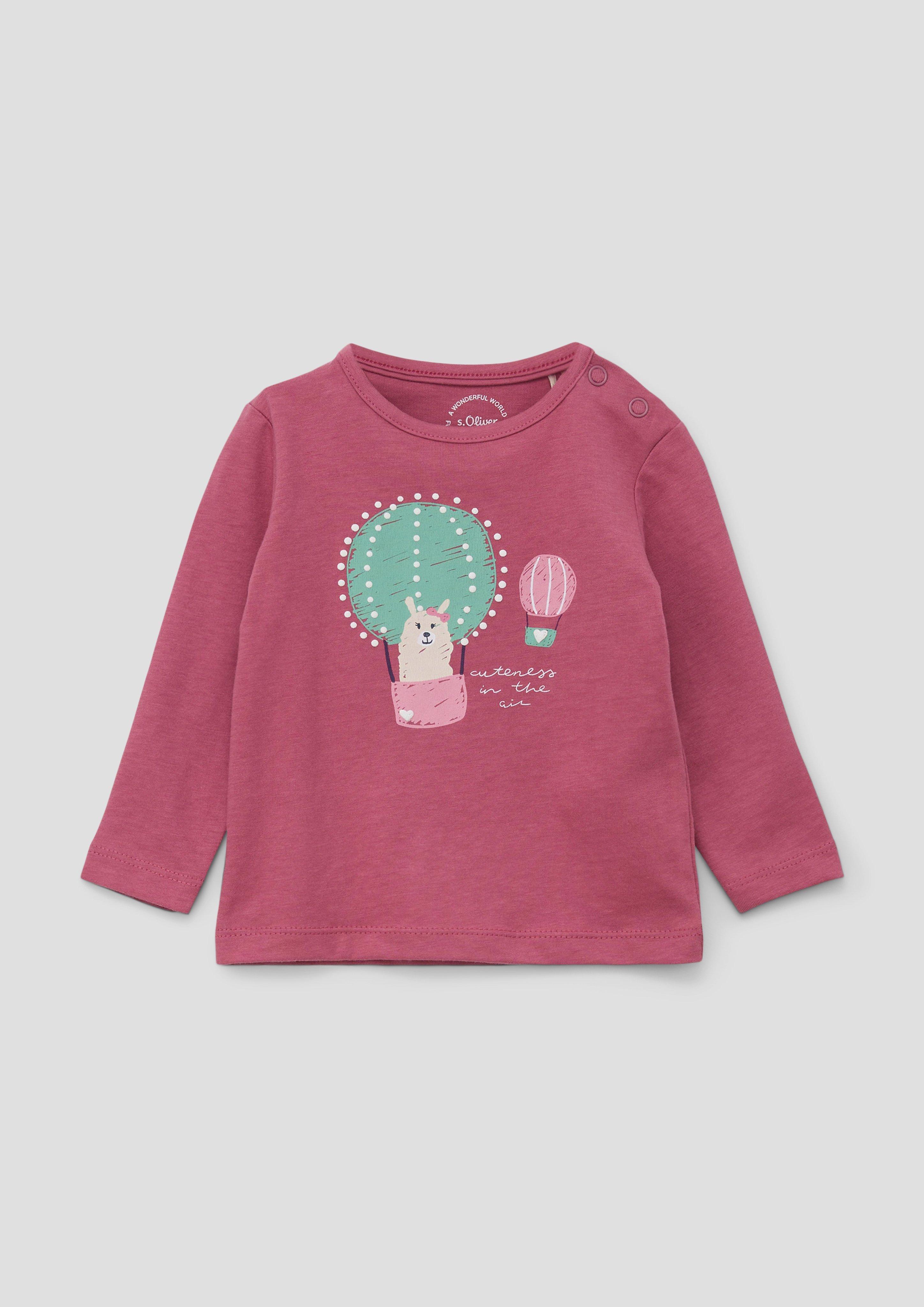Longsleeve mit Frontprint  2134395-4592