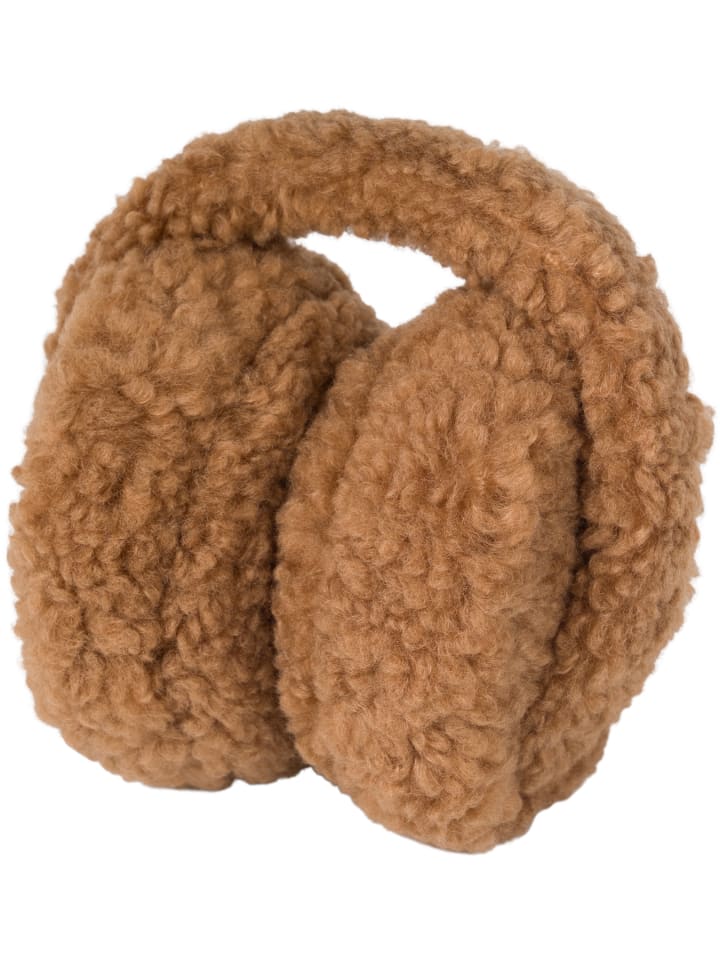 styleBREAKER Ohrenschützer mit Teddyfell in Camel günstig kaufen onesize