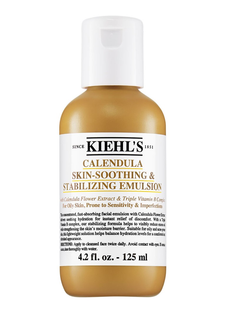 Emulsie facială calmantă și stabilizatoare cu gălbenele de la Kiehl's