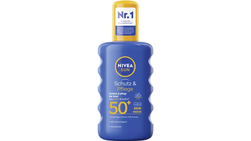 NIVEA SUN Spray Schutz Pflege LF50+ 200 ml