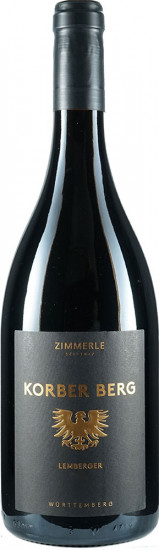 2020 GOLDADLER Korber Berg Lemberger trocken Bio - Weingut Zimmerle