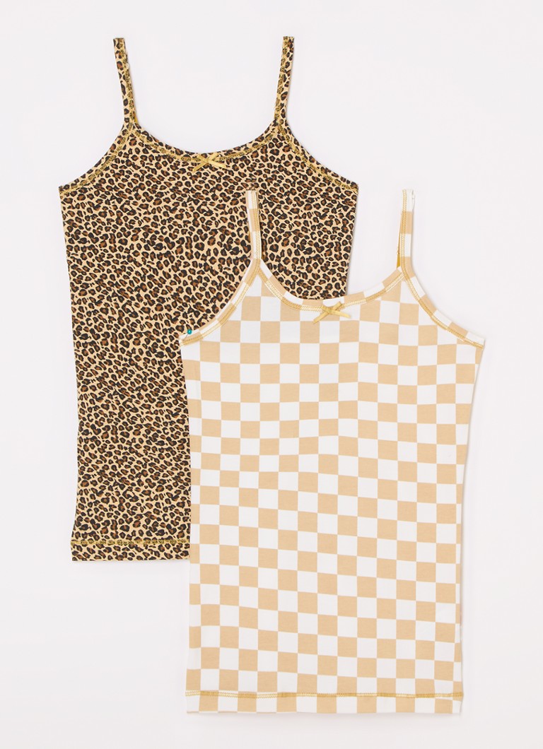 Claesens Singlet with print in 2-pack