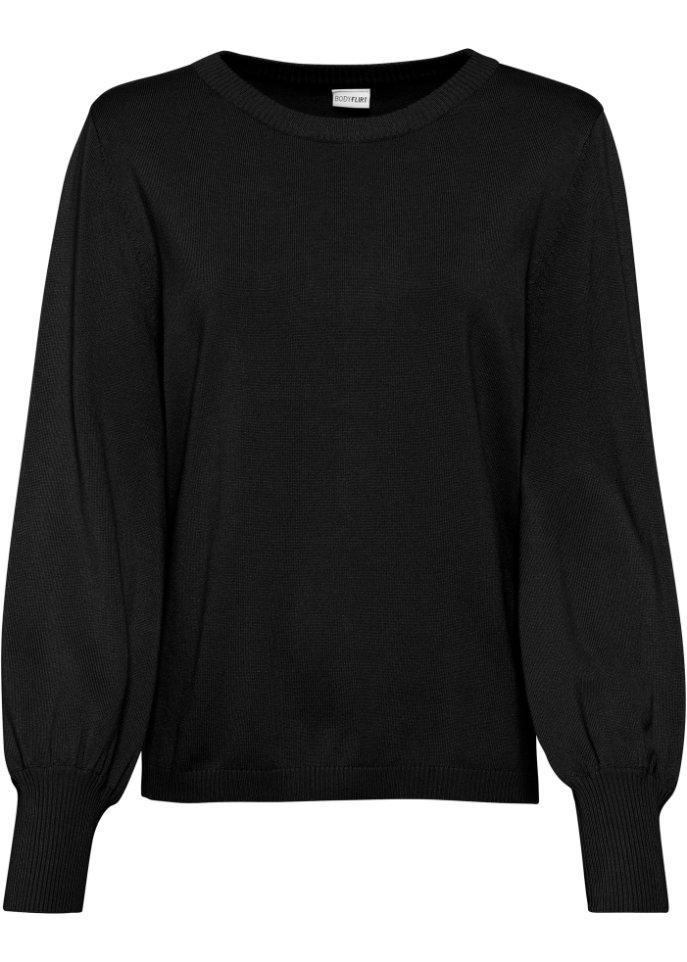Pullover mit Ballon-Ärmel