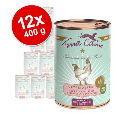 Sparpaket Terra Canis Getreidefrei 12 x 400 g