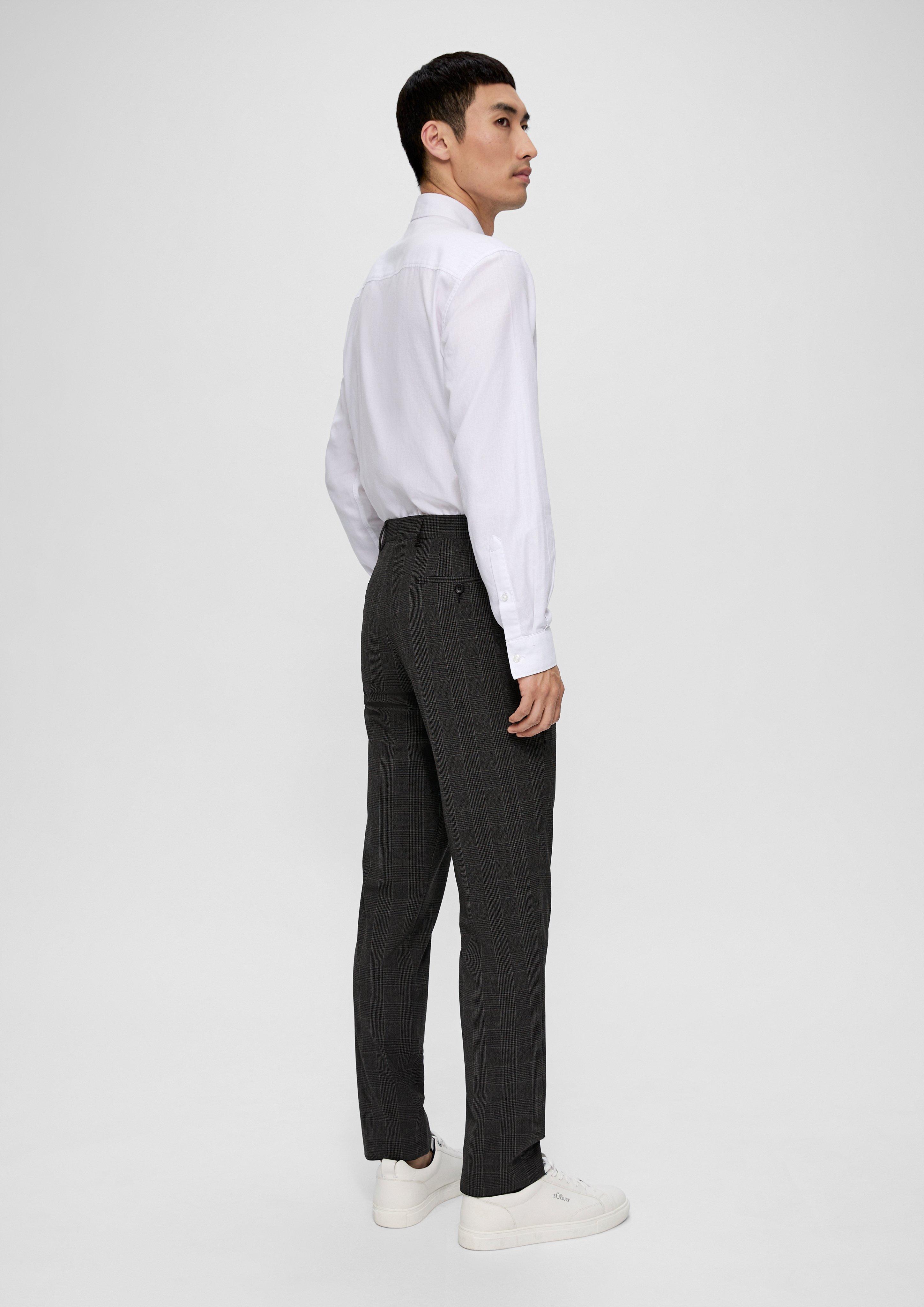 Slim: Hose aus Viskosemix  2137146-98N3