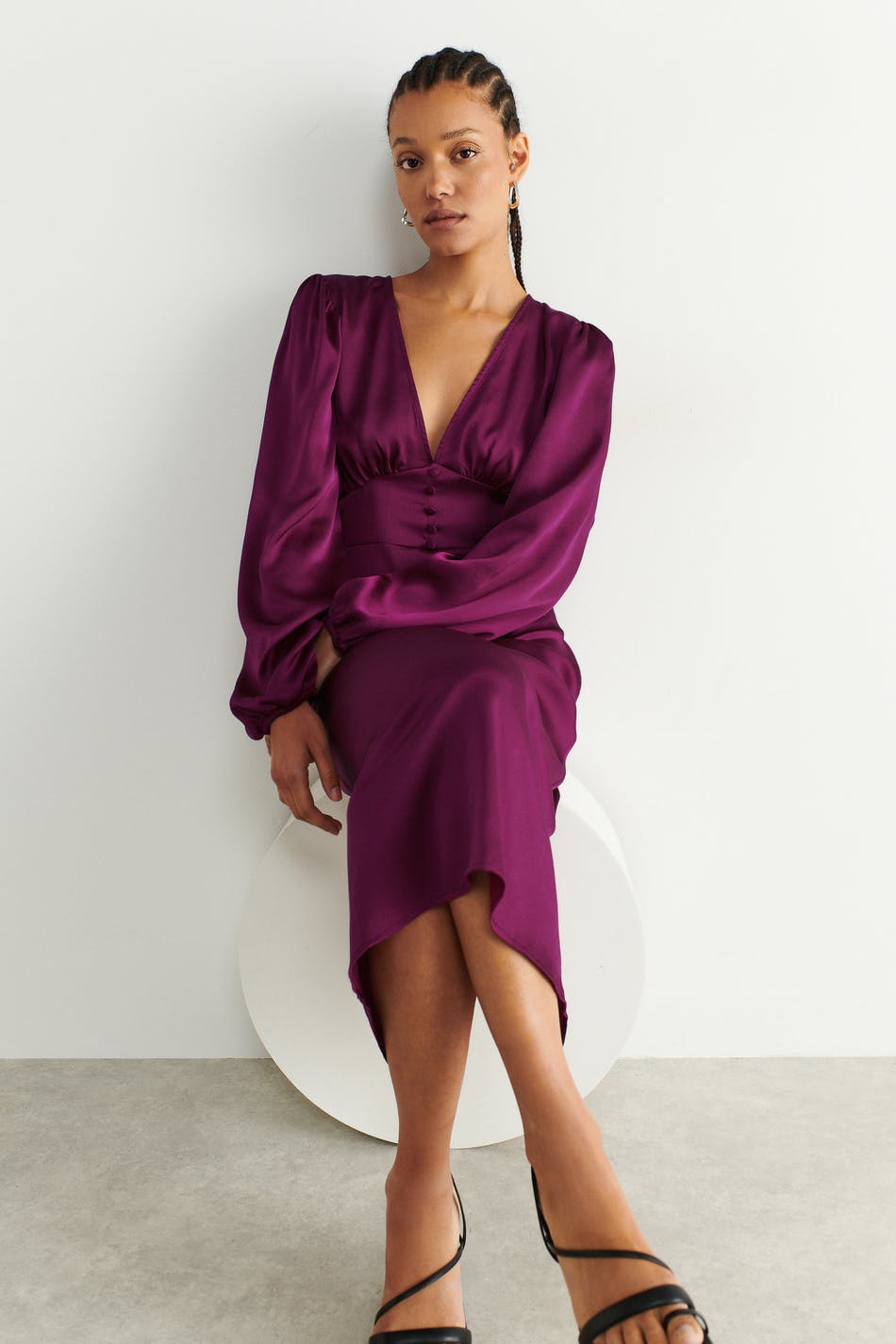 Milly satin dress