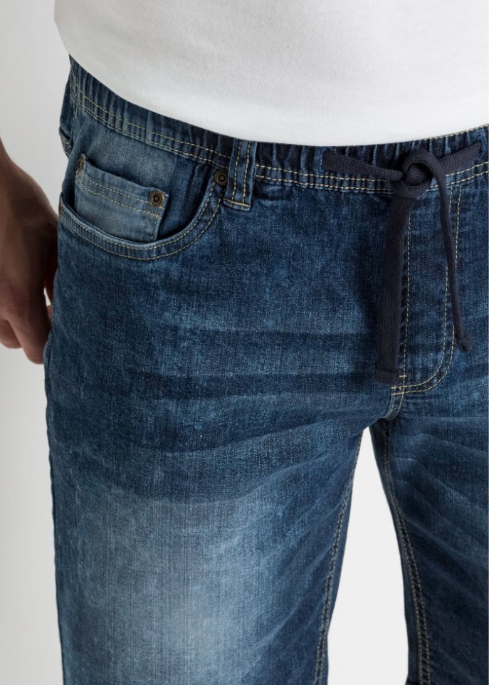Schlupf-Bermuda, Slim Fit