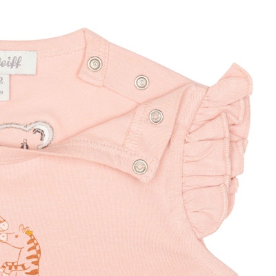 T-Shirt kurzarm, rosa für Mädchen