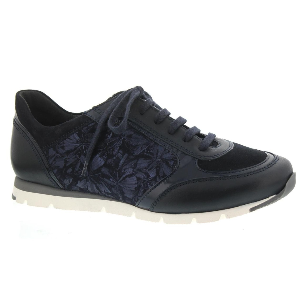 SEMLER Sneaker blau SOFT-N/FLOW-PR./S-CH/LACK