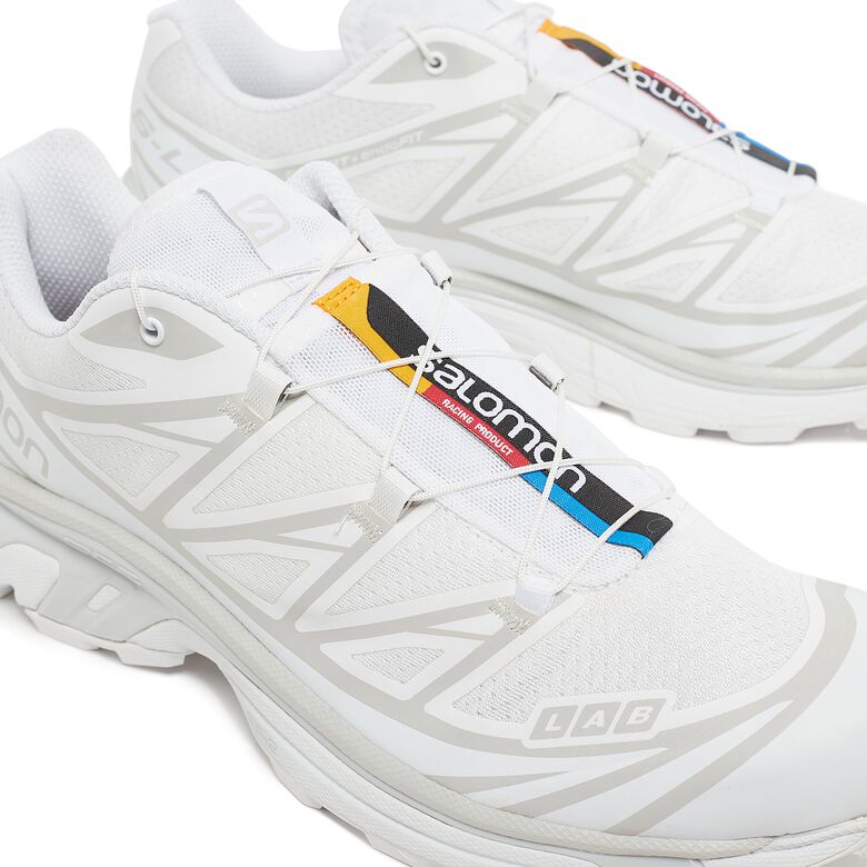 Salomon XT-6 white/white/lunar rock