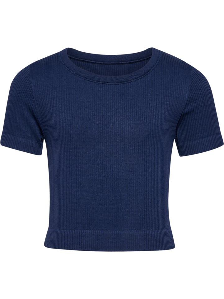 Hummel Hummel T-Shirt Hmljr Seamless Mädchen in BLACK IRIS günstig kaufen
