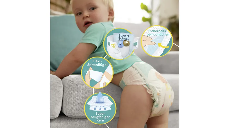 Pampers Baby Dry Gr.4 Maxi 9-14kg Monatsbox