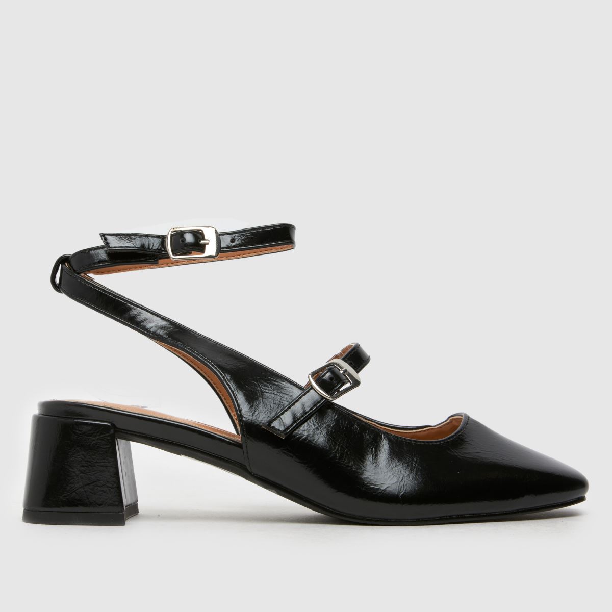 Schuh Shannon Block Mary Jane högklackade skor i svart