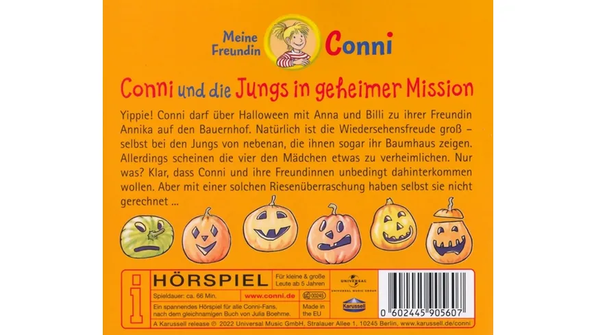 70: Conni Und Die Jungs In Geheimer Mission