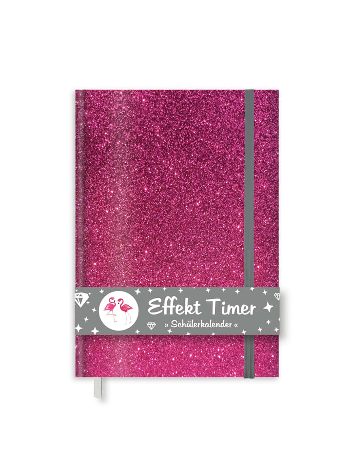 ROTH Timer A6 mit Glittereffekt, Pink Glitter in Pink günstig kaufen onesize