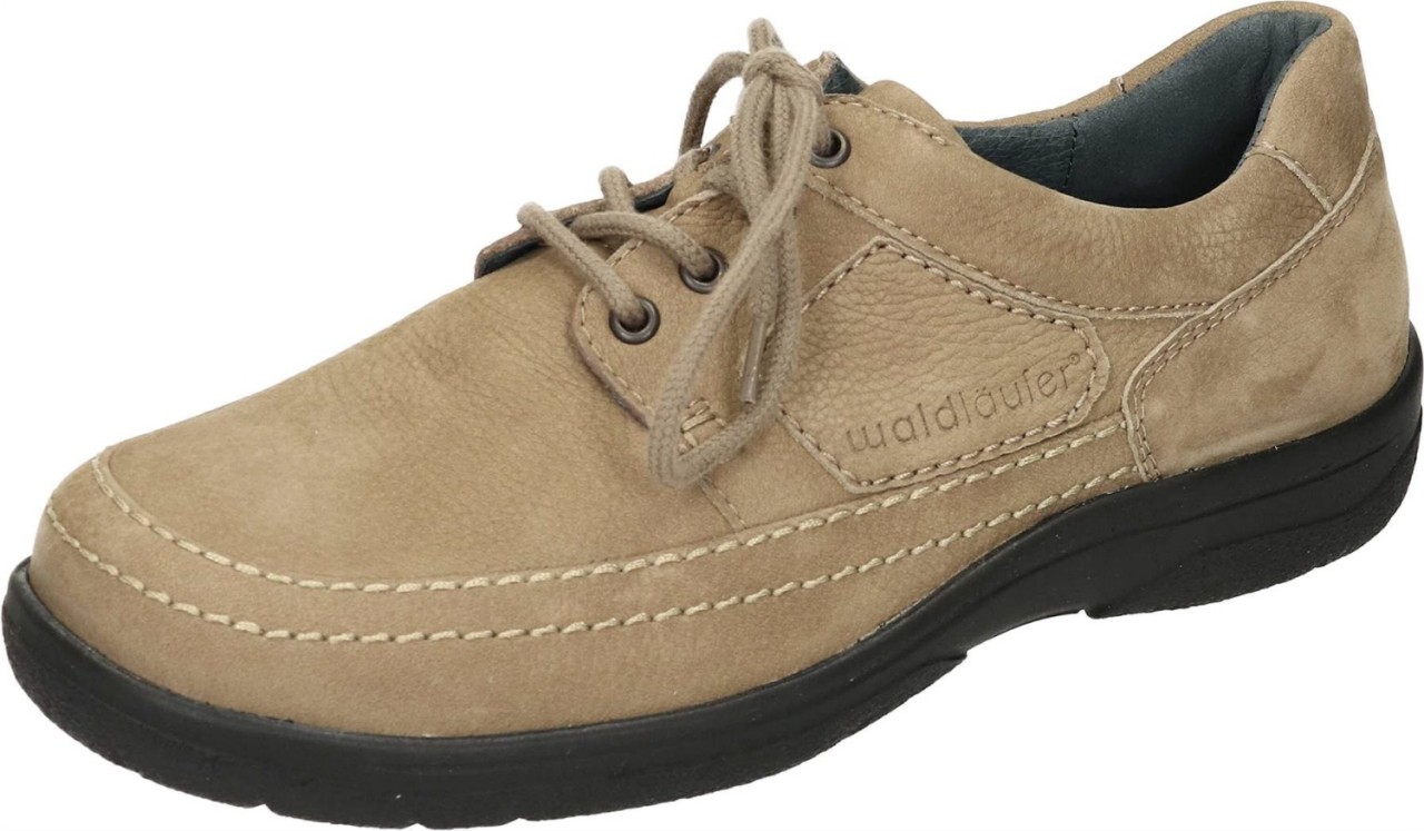 WALDLÄUFER Freizeit Schnürer beige