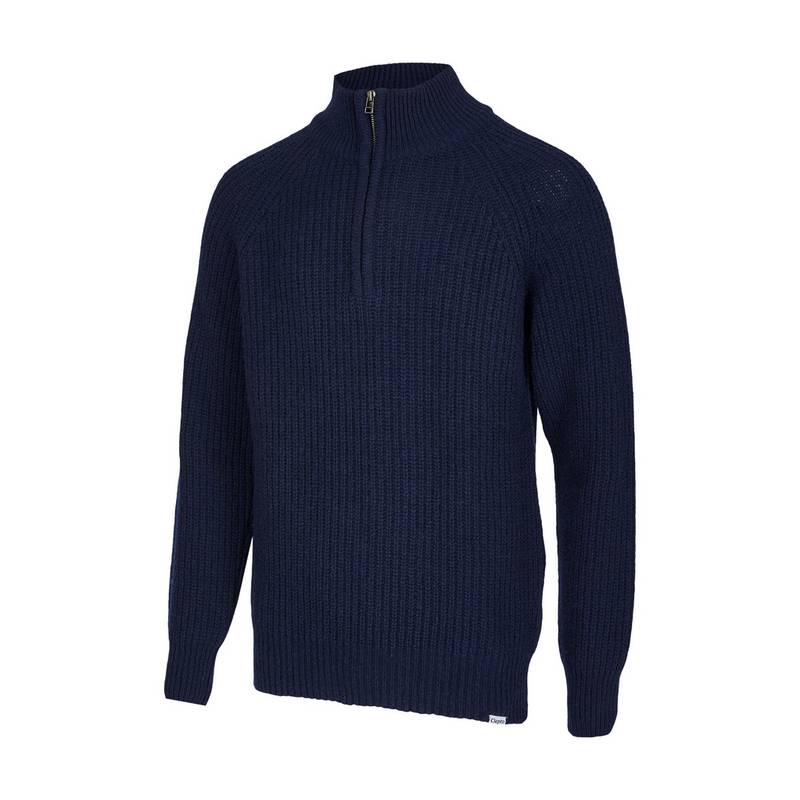 Cleptomanicx Ribber Troyer Strickpullover Herren