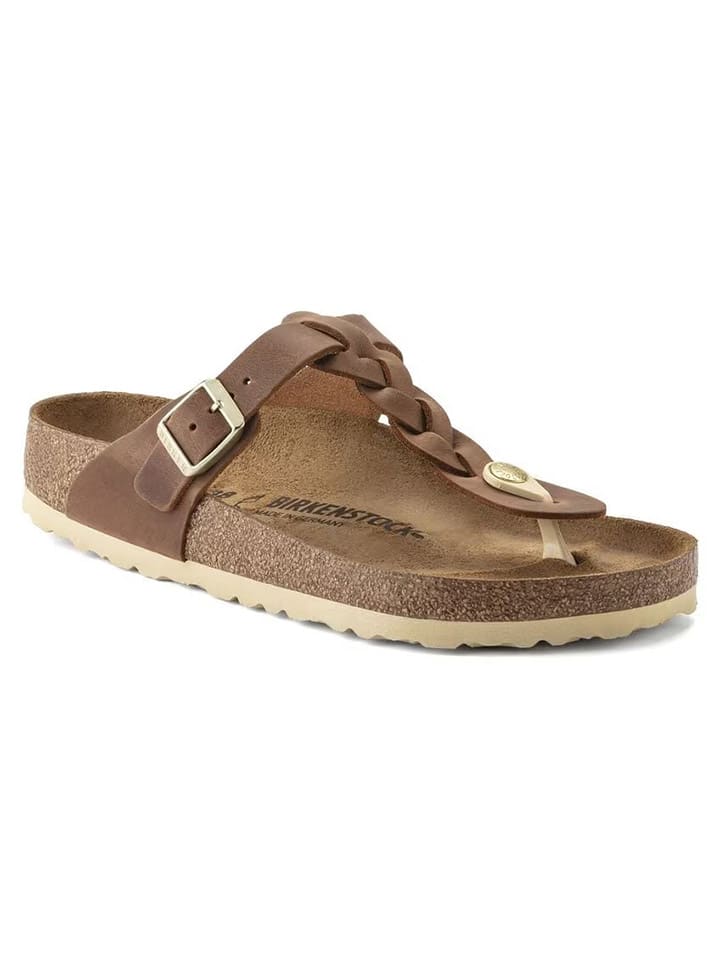 Birkenstock Leder-Zehentrenner 