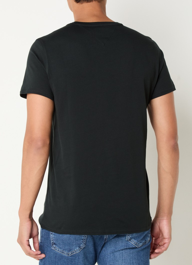 Tricou Tommy Hilfiger cu logo brodat