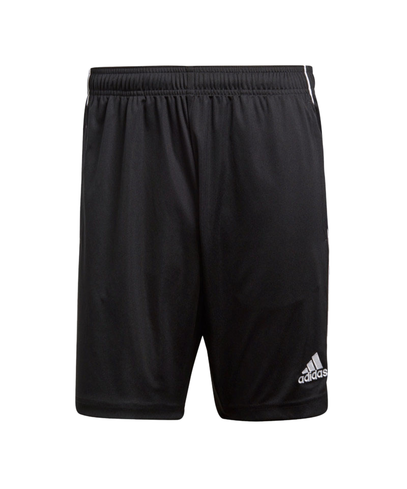 adidas Core 18 Training Short Schwarz Weiss