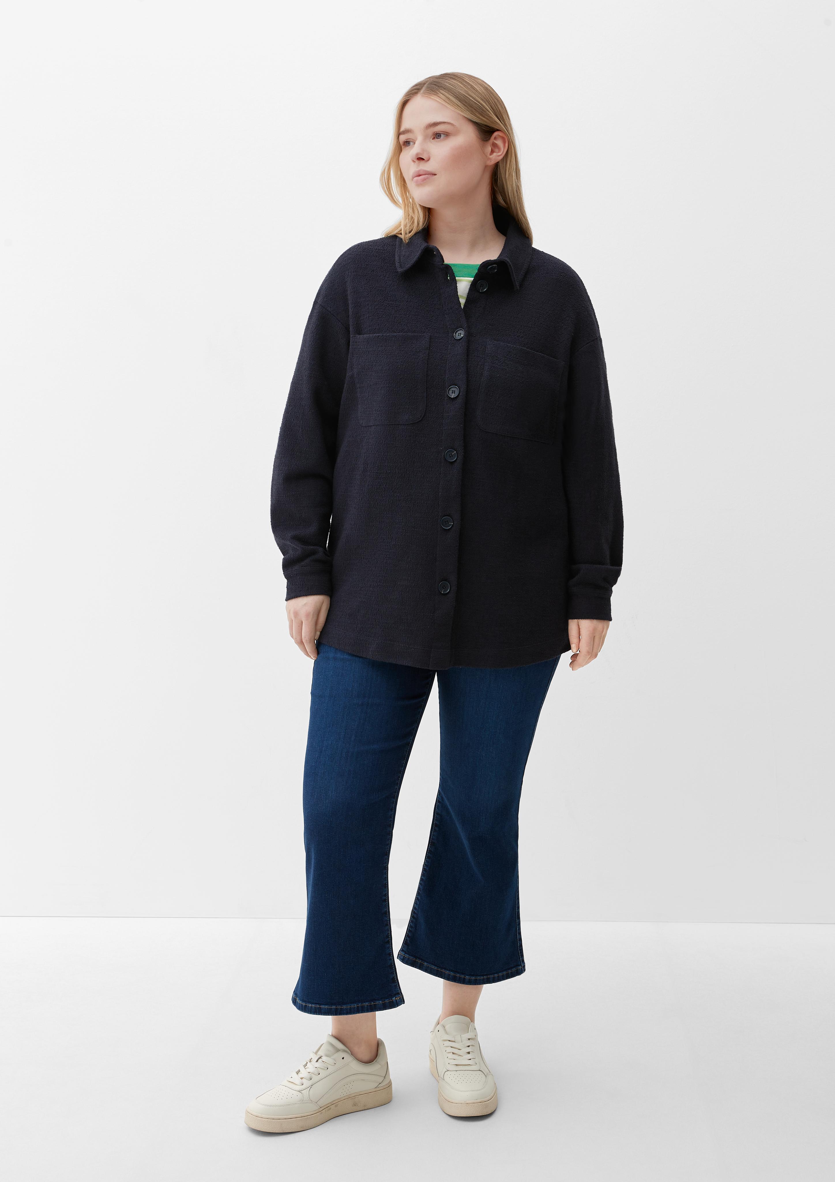 Jacke mit Hemdkragen  2128600-5976