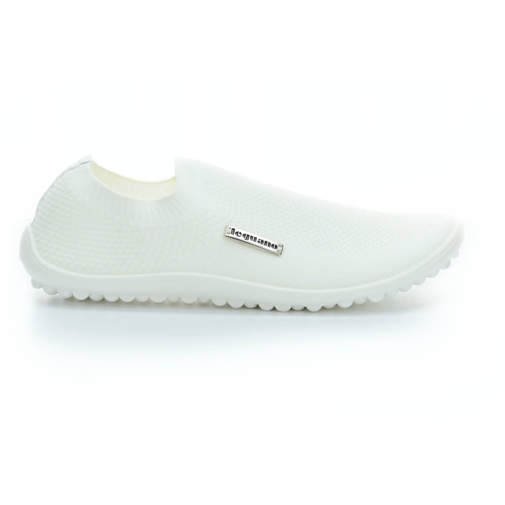 Leguano Scio White Slip-On Barfußschuhe