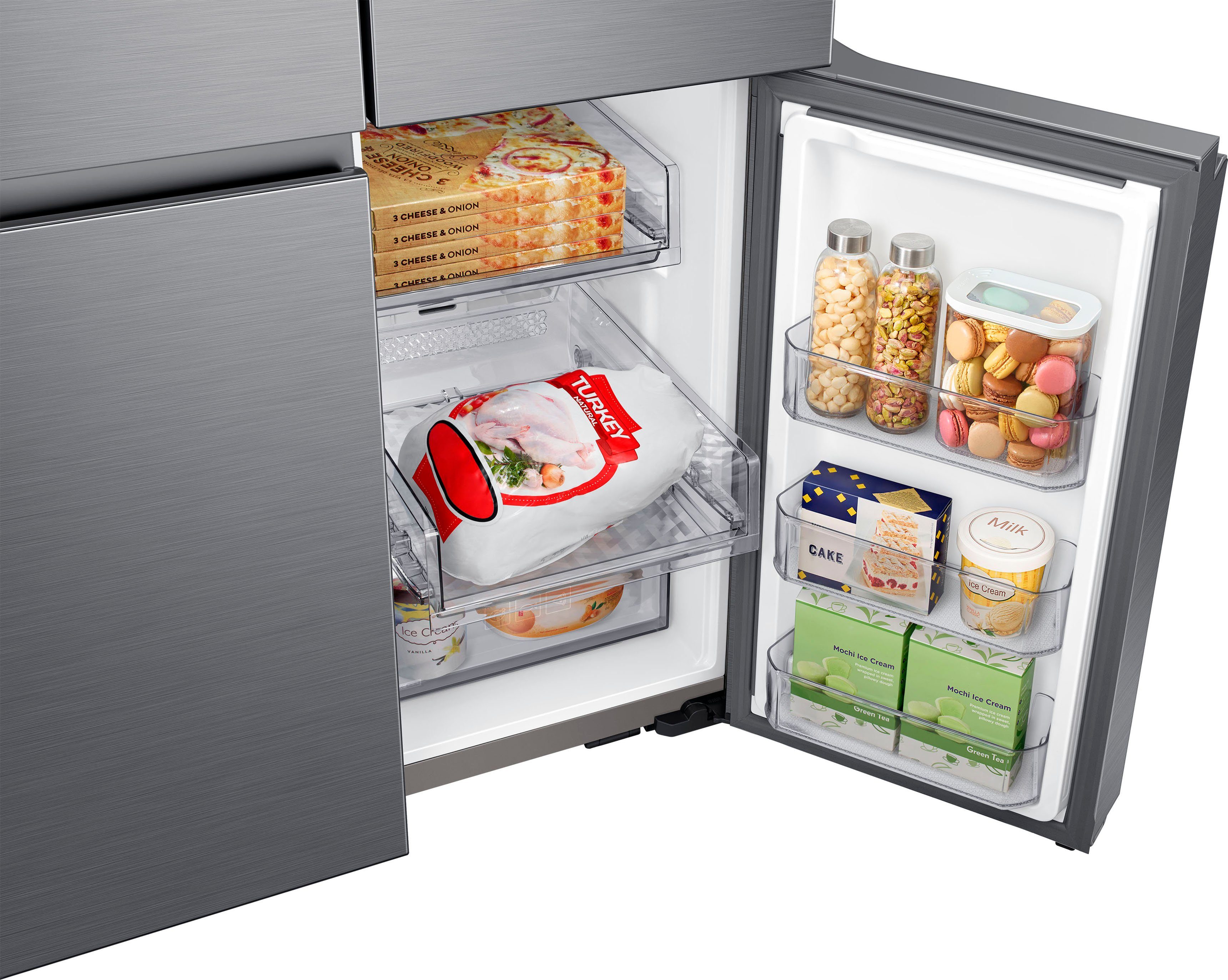 Samsung Multi Door RF65A967FS9, 182,5 cm hoch, 91,2 cm breit