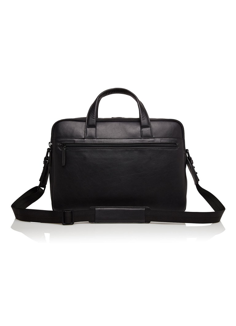 Castelijn & Beerens  Charlie businesstas van leer met 15,6 inch laptopvak