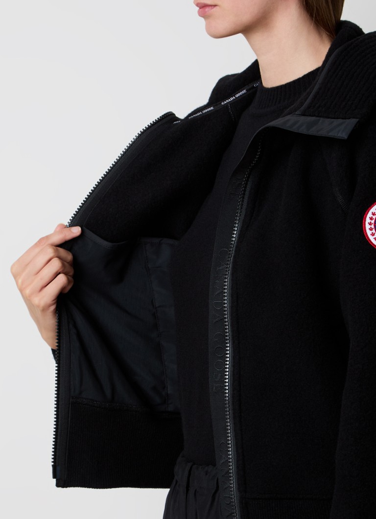 Canada Goose Chilliwack bomberdzseki gyapjúkeverékből oldalsó zsebekkel