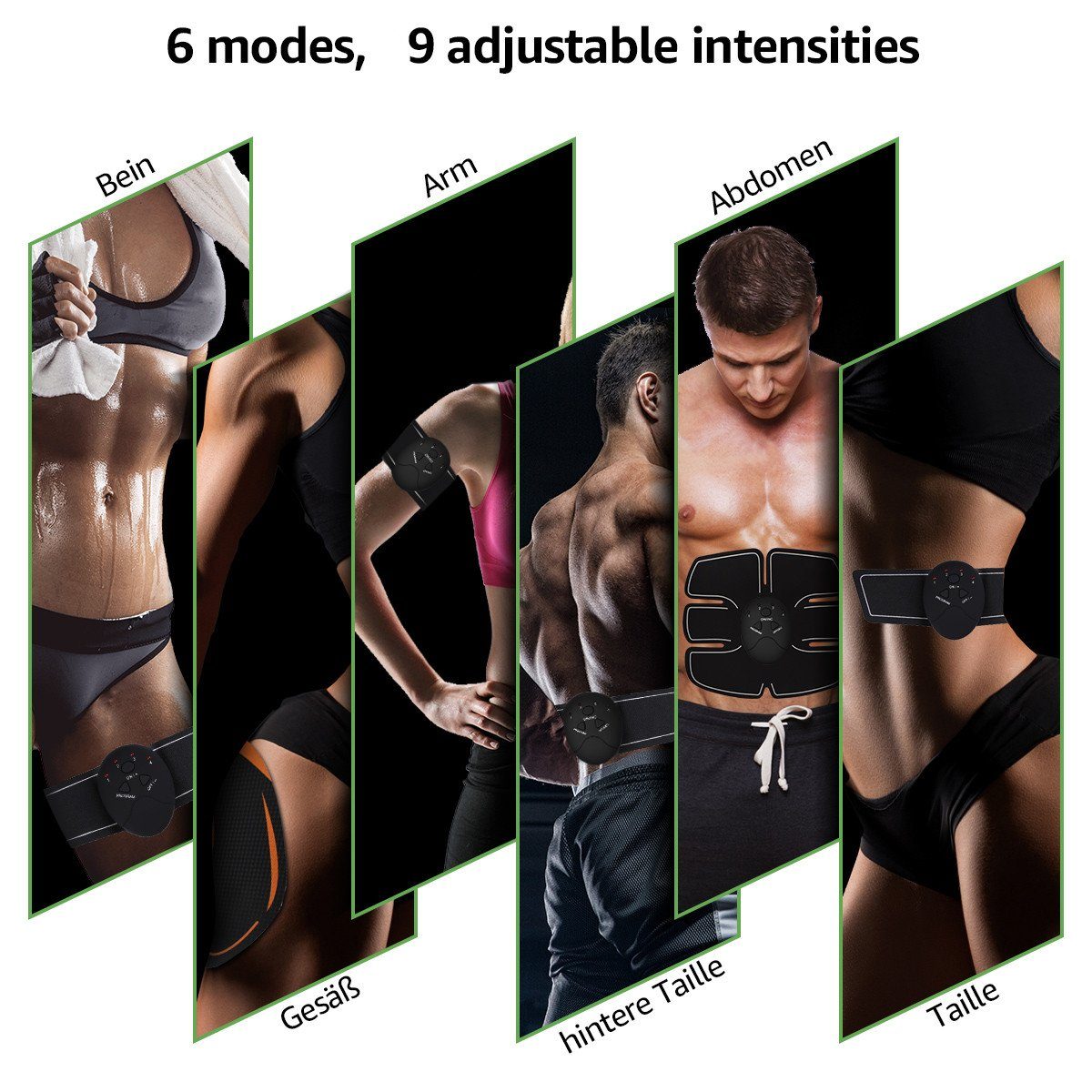 7Magic EMS-Arm-Trainer, Trainingsgerät USB-wiederaufladbar Muskelstimulator