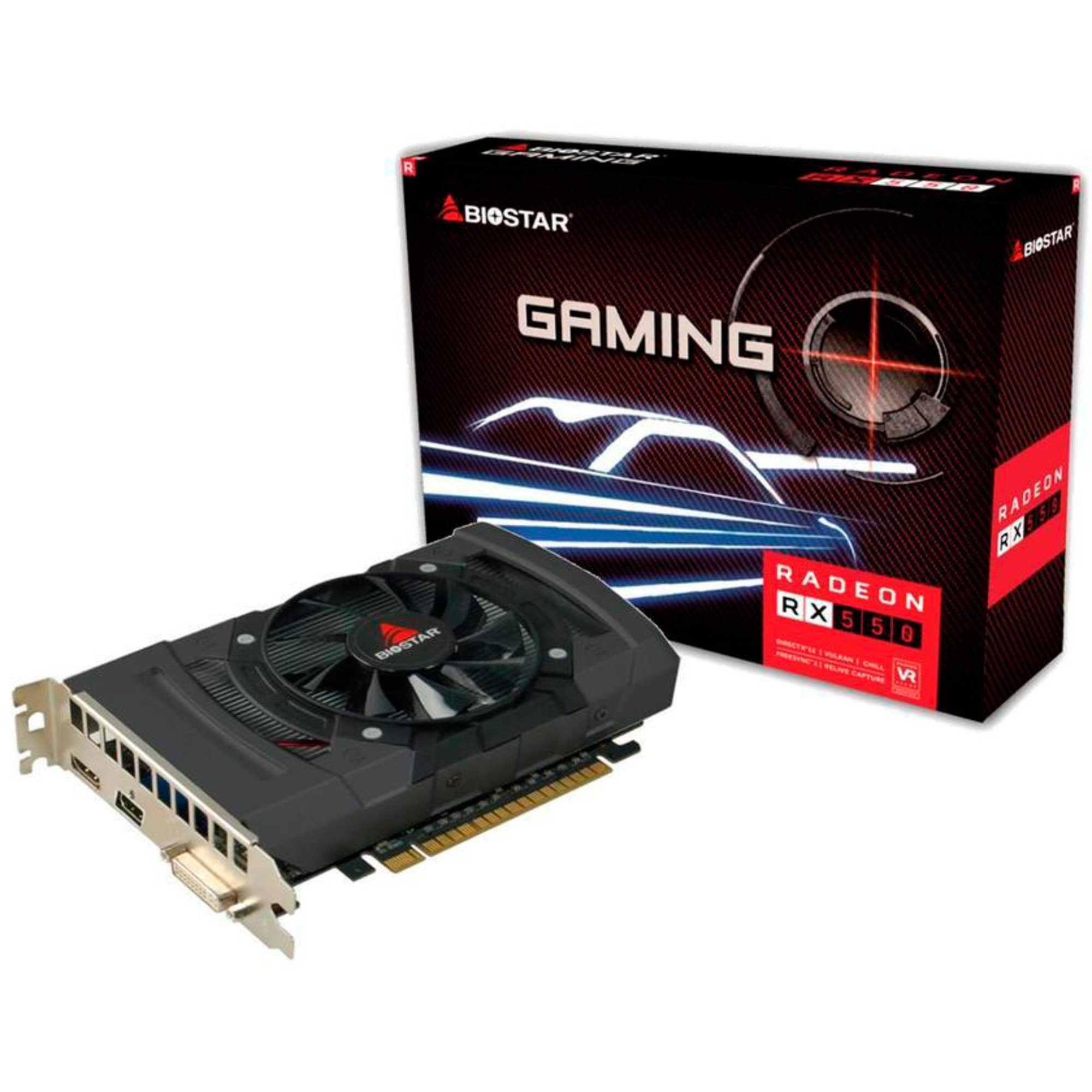 Biostar Biostar VA5505RF41 Radeon RX550, Grafikkarte, Grafikkarte (4 GB)