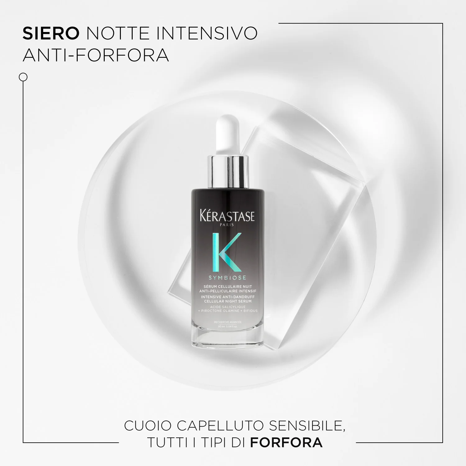 Symbiose Night Cellular Serum Intensieve Anti-roosbehandeling - Haarserum, Anti-roosbehandeling