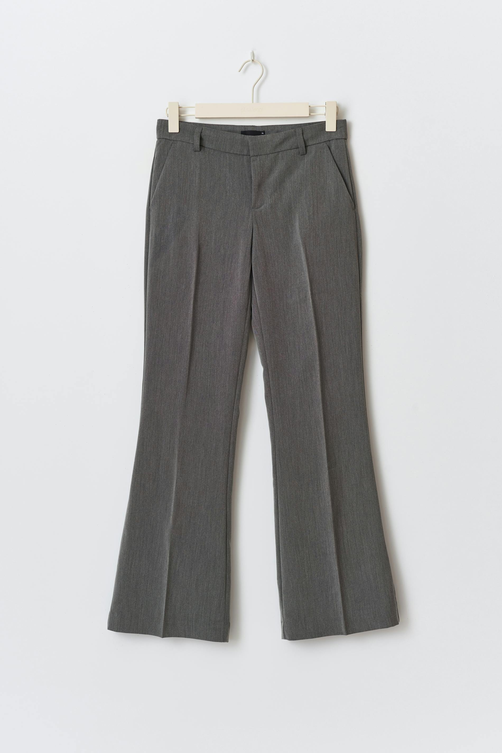 Relaxed bootcut trousers