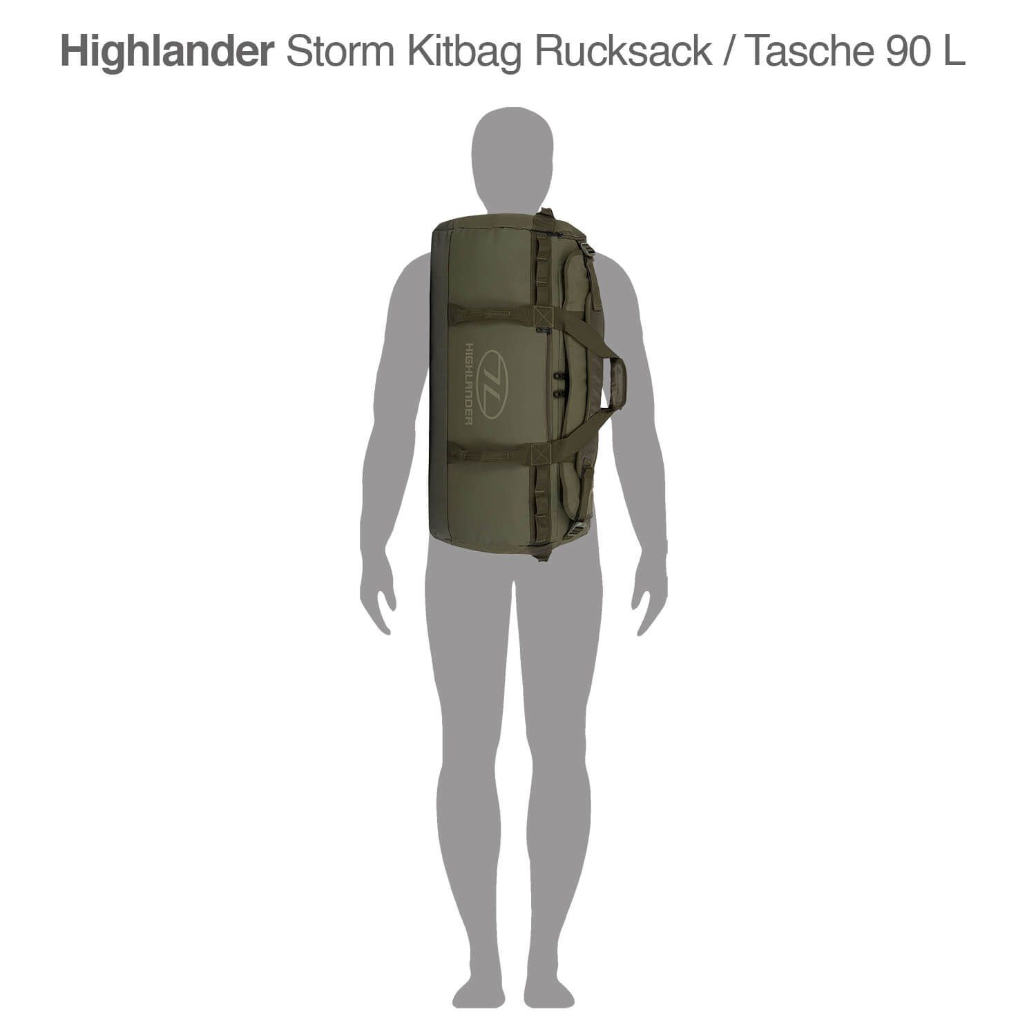 Storm Kitbag Rucksack / Tasche 90 Liter