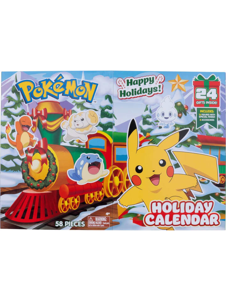 jazwares Pokémon Adventskalender in Mehrfarbig ab 3 Jahre günstig kaufen onesize