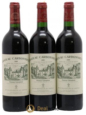 Château Carbonnieux Cru Classé de Graves  1999 - Lot de 3 Bouteilles