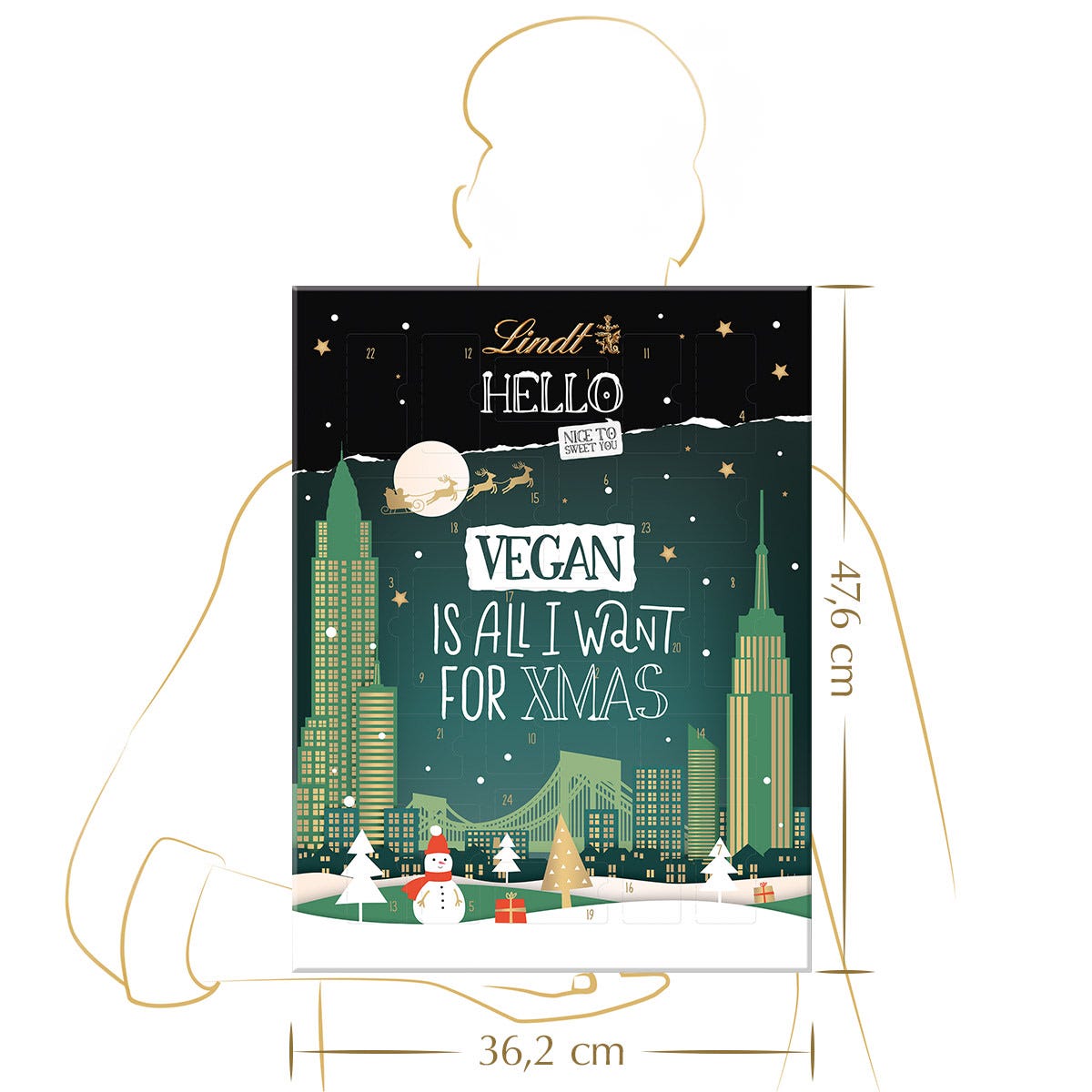 HELLO Adventskalender Vegan, 228g