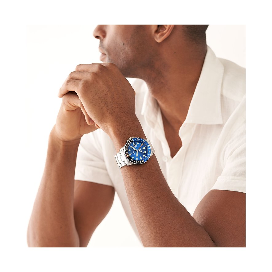 Fossil Herrenuhr Fossil Blue