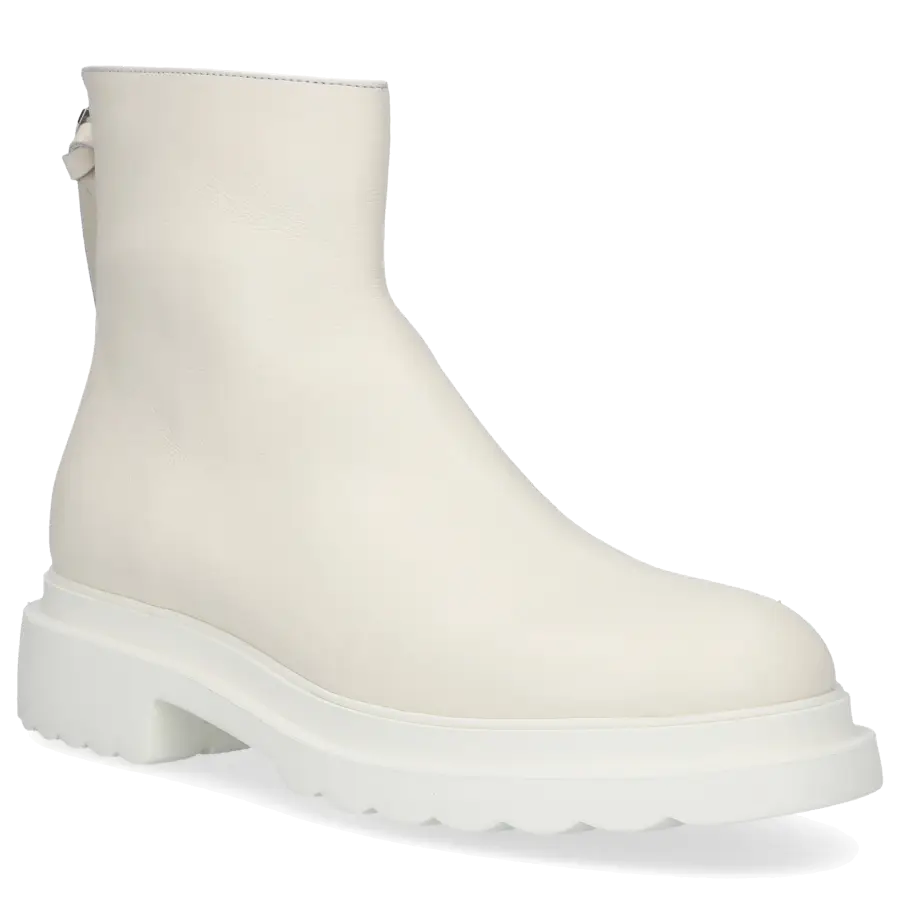 Pomme D`OR - Stiefeletten 0355 Kalbsleder - weiß