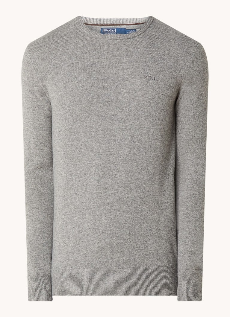 Ralph Lauren Fine-knit wool pullover with logo