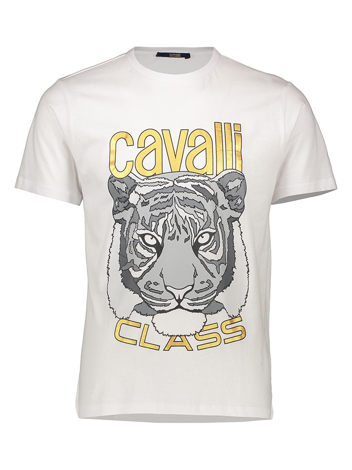 cavalli CLASS Shirt in Weiß günstig kaufen