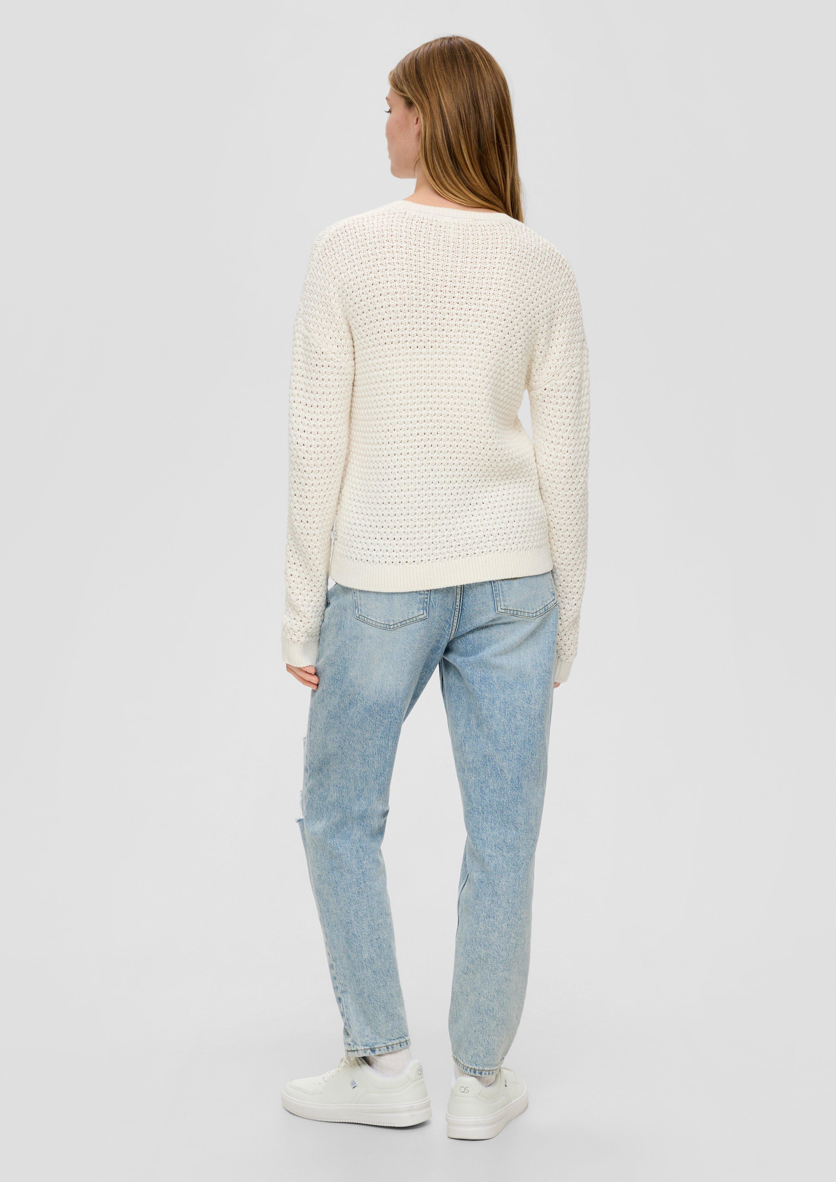 Pullover mit Strickmuster  2138022-0200