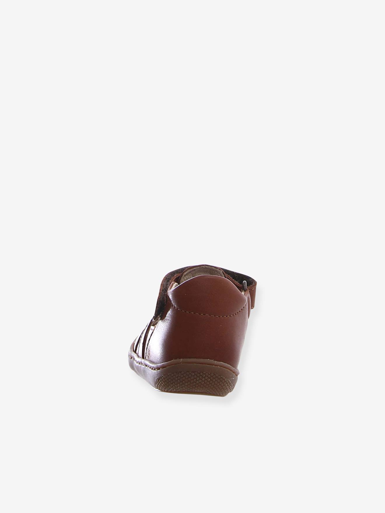 Sandales semi-ouvertes bébé Bede NATURINO® 1ers pas brun